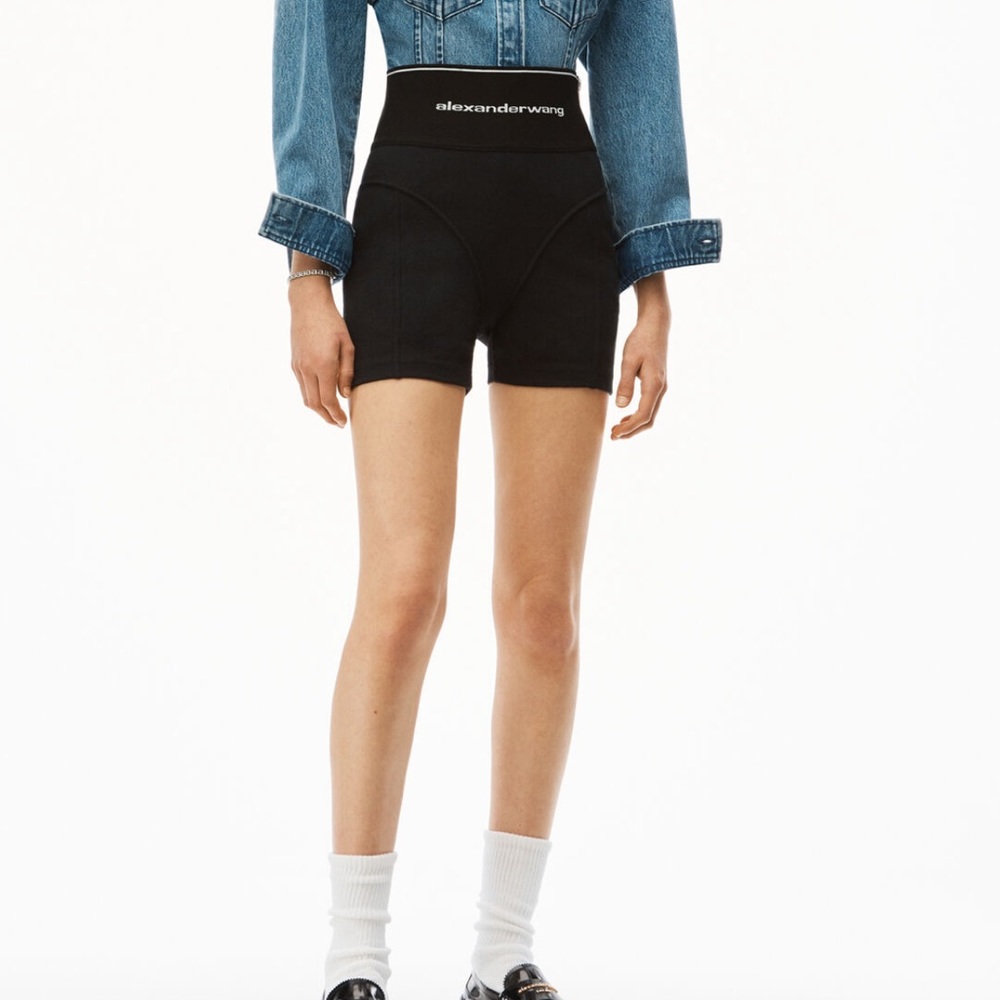 Alexander wang biker shorts